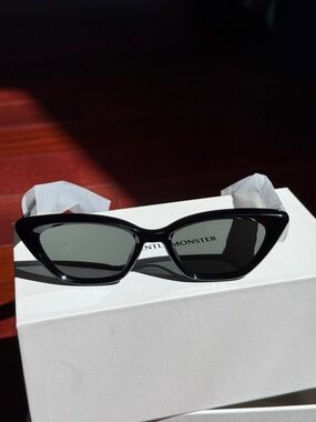 Gentle Monster Black Terra Cotta Sunglasses